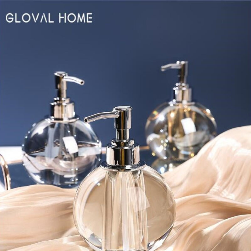 1db Nordic Hordozható Crystal Home Hotel Fürdőszoba Dekoráció Díszek Lotion Palack Dekoráció Kézműves Fürdőszoba Kiegészítők