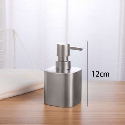Arany rozsdamentes acél szappanadagoló Nordic Modern Scrub ezüstözött Emtey Bottler sampon fürdőszoba dekorációs kiegészítők