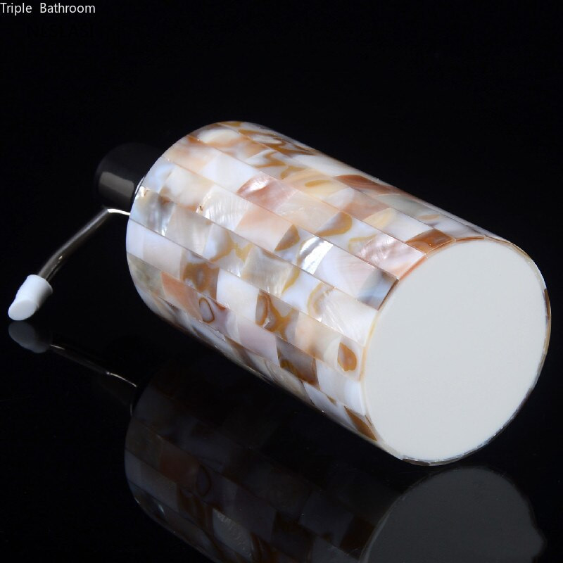 Nordic Style Shell mintás gyanta kézi habszappan adagoló sampon flakon fürdőszobai kiegészítők lotionpalack lakberendezés