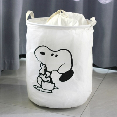 Kanta za pohranu pamuka i lana od nordijske tkanine Stolna košara za pranje prljave odjeće Sklopiva kutija za pohranjivanje sitnih stvari