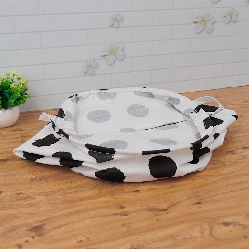 Kanta za pohranu pamuka i lana od nordijske tkanine Stolna košara za pranje prljave odjeće Sklopiva kutija za pohranjivanje sitnih stvari