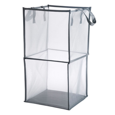 Tinklinis skalbinių krepšelio drabužių laikiklis Sulankstomas skalbinių maišelis skalbinių maišelis Drabužiai Vaikams žaislų laikymo kibirai Įvairūs daiktai