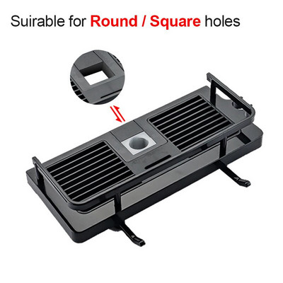 Dušo laikymo laikiklio lentyna.