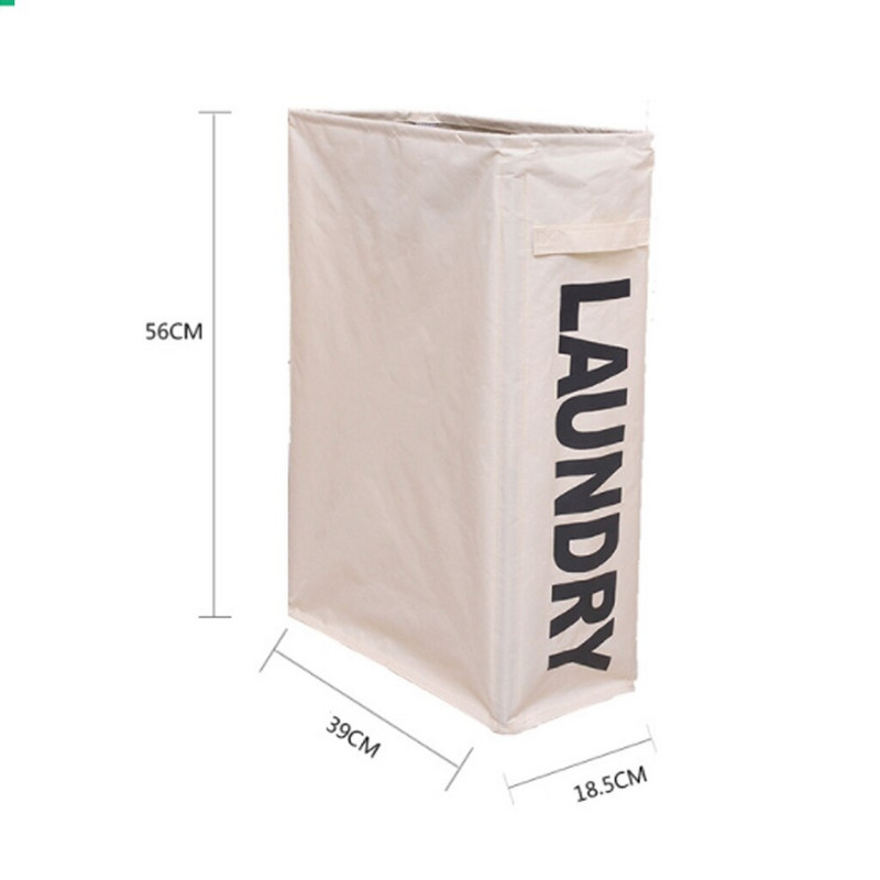 Coș de rufe Oxford cu roți Colț multifuncțional Coș de rufe subțire Coș de depozitare pentru haine murdare Container organizator