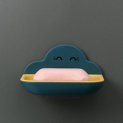 Organizator Kupaonski pribor Kuka Držač sapuna Kutija za pohranu kozmetike Zidni tuš WC Kutija za pohranu Bez plastike Punch