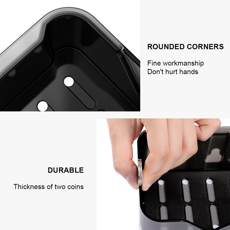 Fürdőszoba polc fúrás nélkül sarok WC sampon tartó zuhanypolcok smink kosár falra szerelhető konyhai tároló rendszerező tartozékok