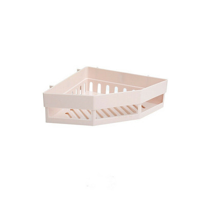 Perete cu aspirație Raft triunghiular pentru duș Raft pentru colț pentru baie Suport pentru depozitare Rafturi organizatoare 1buc