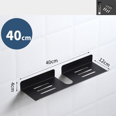 Držač slavine za tuš Posuda za šampon Stalak za sapun Držač Stalak za odlaganje tuša Bez bušenja Plutajuća polica Kupaonski pribor