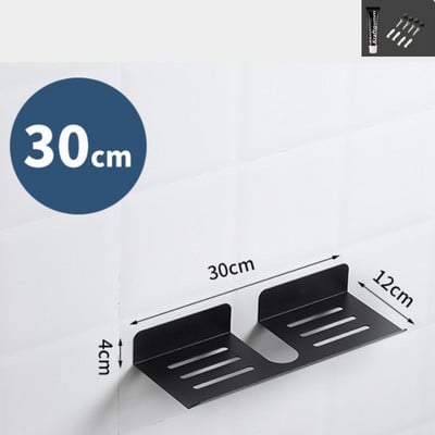 Držač slavine za tuš Posuda za šampon Stalak za sapun Držač Stalak za odlaganje tuša Bez bušenja Plutajuća polica Kupaonski pribor