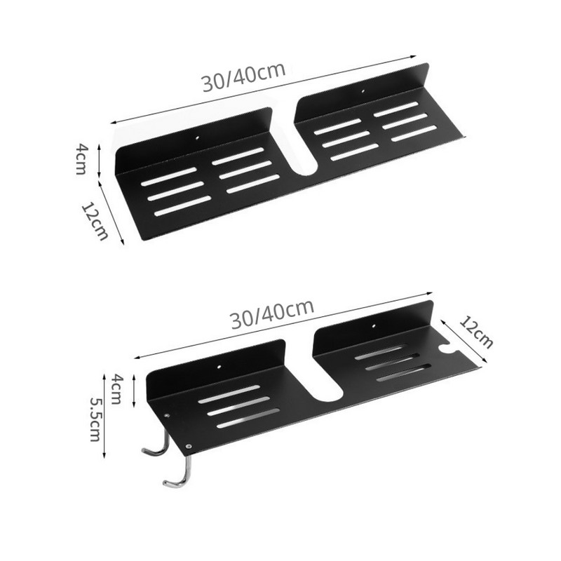 Držač slavine za tuš Posuda za šampon Stalak za sapun Držač Stalak za odlaganje tuša Bez bušenja Plutajuća polica Kupaonski pribor