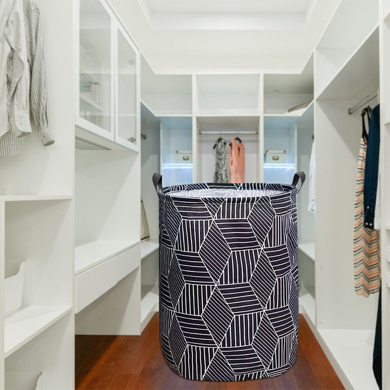 Skalbinių krepšelis Sulankstomas medvilninės skalbinių laikymo dėžė, didelė talpa, taupanti dvi ausis, buitinė vaikų žaislas nešvarūs drabužiai