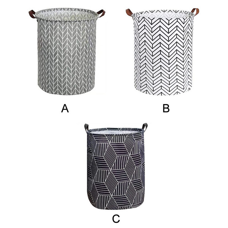 Skalbinių krepšelis Sulankstomas medvilninės skalbinių laikymo dėžė, didelė talpa, taupanti dvi ausis, buitinė vaikų žaislas nešvarūs drabužiai