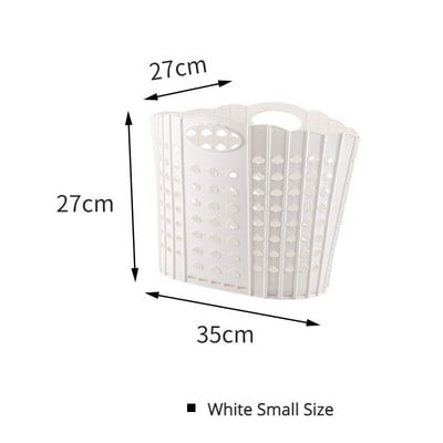 Coș de rufe pliabil Coș de rufe montat pe perete Haine murdare pentru baie Coș de depozitare din plastic Coș pentru rufe murdare