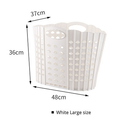 Coș de rufe pliabil Coș de rufe montat pe perete Haine murdare pentru baie Coș de depozitare din plastic Coș pentru rufe murdare