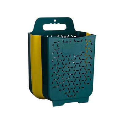 Nagy teherbírású akasztós fürdőszobai helytakarékos falra szerelhető, lélegző mosodai kosár, nagy kapacitású szervező gyerekjáték