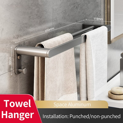 Suport de depozitare pentru baie Suport de depozitare reglabil multifuncțional montat pe perete Suport rezistent la apă Toaletă Baie