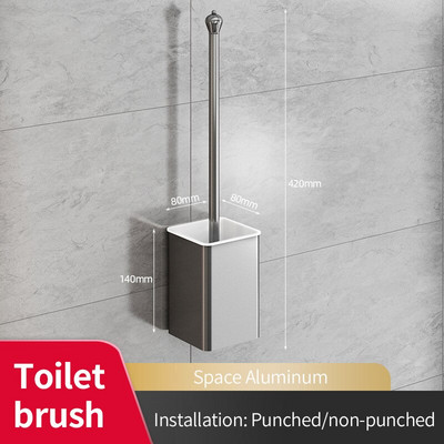 Suport de depozitare pentru baie Suport de depozitare reglabil multifuncțional montat pe perete Suport rezistent la apă Toaletă Baie