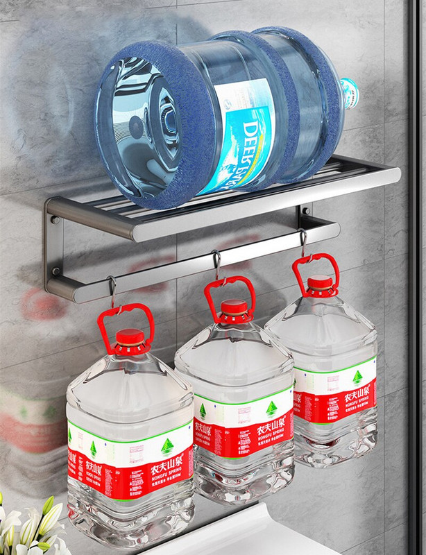 Suport de depozitare pentru baie Suport de depozitare reglabil multifuncțional montat pe perete Suport rezistent la apă Toaletă Baie