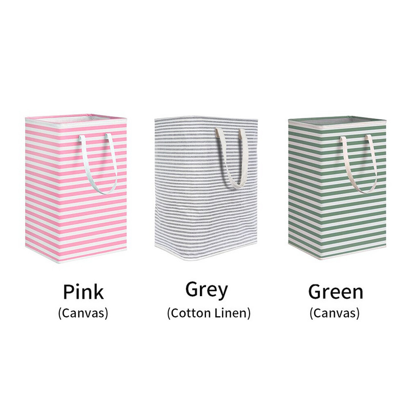 75 literes otthoni fürdőszoba fogantyúkkal játékokhoz Modern szabadon álló tárolókosár Hálószoba Nagy kapacitású mosodai akadály Összecsukható