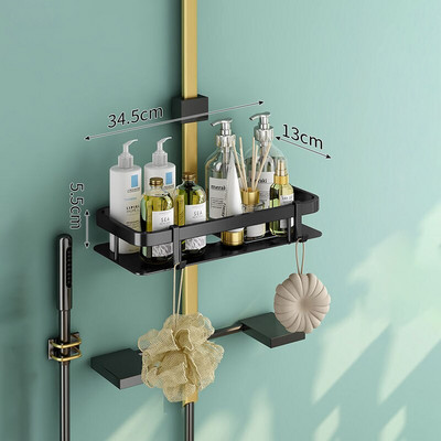 Vonios lentyna be smūgių laikymo lentyna kampinė dušo strypo lentynos prie sienos montuojamas tualeto laikiklis 304 nerūdijančio plieno trikampis stovas