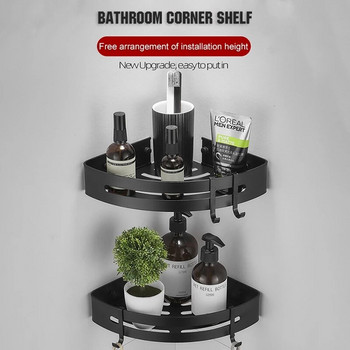 Ράφια μπάνιου WC Dresser Triangle Storage Rack Σχάρα για σαμπουάν τοίχου Αξεσουάρ μπάνιου