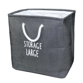 Сгъваема водоустойчива кошница за органайзер за пране Голяма вместимост Кош за пране Чанта за съхранение на мръсни дрехи Играчка Домашно кошче за съхранение