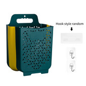 Fürdőszoba Akasztható szennyes kosár Falra szerelhető tárolóhely Helytakarékos nagy kapacitású gyerekjáték kiegészítők többcélú