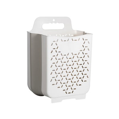 Fürdőszoba Akasztható szennyes kosár Falra szerelhető tárolóhely Helytakarékos nagy kapacitású gyerekjáték kiegészítők többcélú