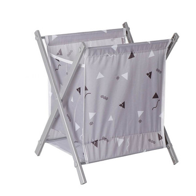 Coș de rufe pliabil, rezistent la apă, geantă de haine cu cadru în X, coș portabil de spălat, capacitate mare de depozitare pentru apartamente acasă