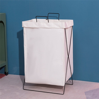 Сгъваема кошница за пране Органайзер Голям капацитет за пране за мръсни дрехи Домашна кофа за съхранение на играчки Чанта Водоустойчива