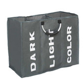 3 grotelių sulankstomi vandeniui atsparūs skalbinių krepšeliai su rankenomis Buitinė trukdo skalbimui Nešvarių drabužių laikymo krepšelio tvarkyklė