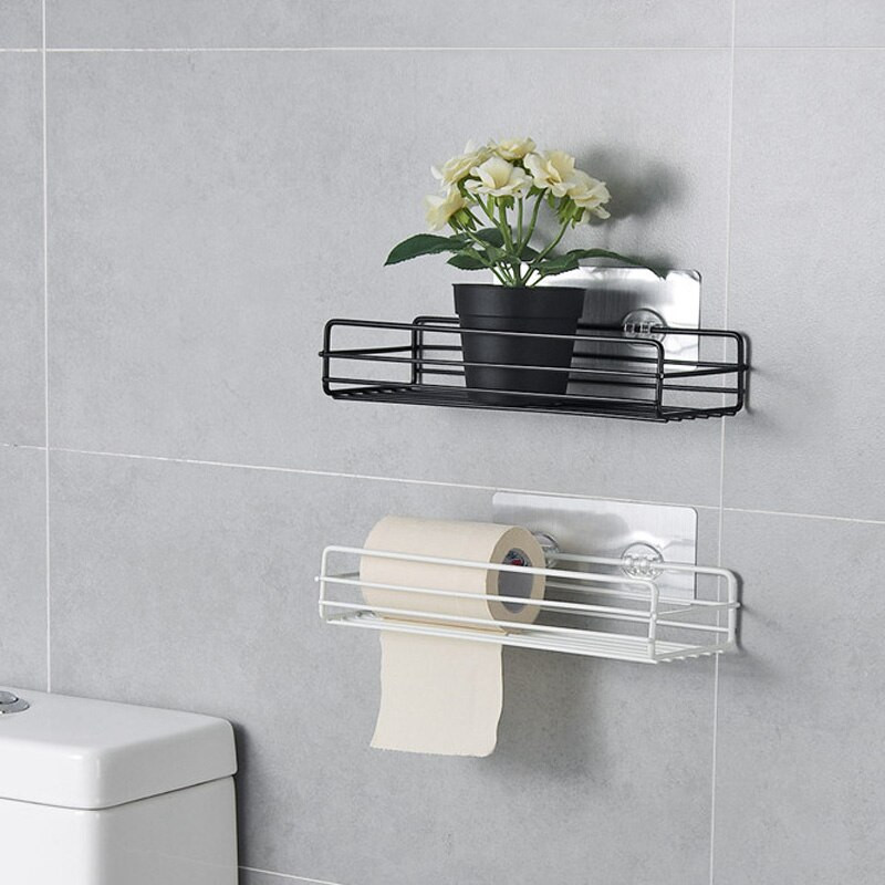 Vonios kambario virtuvės sieninės lentynos, laikymo lentynos, kabliukai šampūno laikiklis Vonios kambario lentynos laikiklis Pakabinamas laikymo lentyna dušo laikiklis
