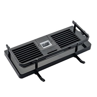 Издръжлив рафт за съхранение в банята Рафт за душ Рафт за табла за шампоан Един слой Без пробиване Повдигаща се душ глава Поставка за душ бар