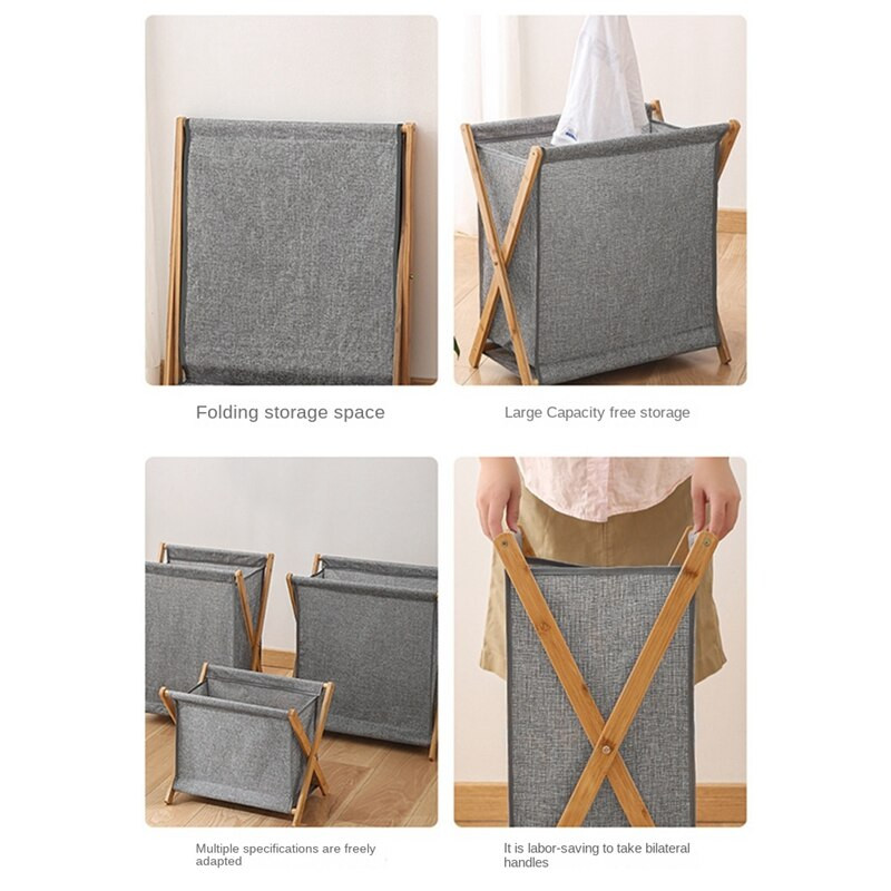 1 gabalas sulankstomų drabužių laikymo krepšelis namų apyvokos nešvarių drabužių krepšelis audinių drabužių krepšelis