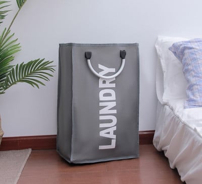 Sulankstomas nešvarių skalbinių krepšelis Oksfordo medžiaginis krepšys laikymo kibiras Drabužiai Vaikiški žaislai Didelės talpos namų ūkis
