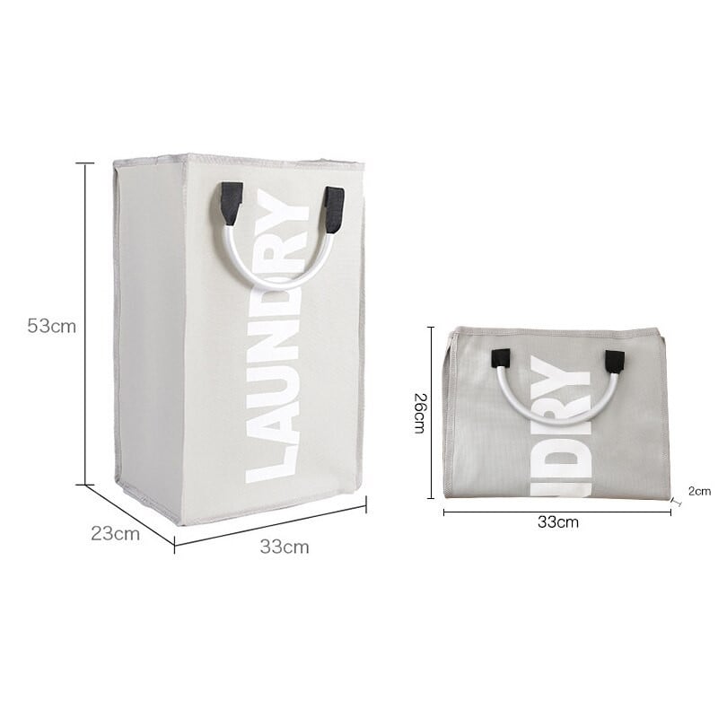 Sulankstomas nešvarių skalbinių krepšelis Oksfordo medžiaginis krepšys laikymo kibiras Drabužiai Vaikiški žaislai Didelės talpos namų ūkis