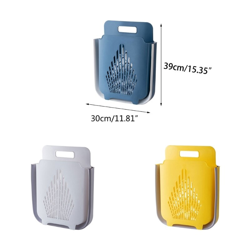 Coș de rufe pliabil Organizator suspendat pe perete Suport container pentru tricouri haine pulovere lenjerie intima pantaloni depozitare