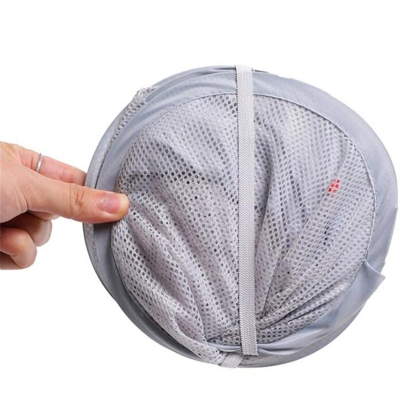 Összehajtható mosodai kosár Fürdőszoba Tároló Ruha Szervező Háztartási Tároló Vödör Falra akasztható Tárolókosár