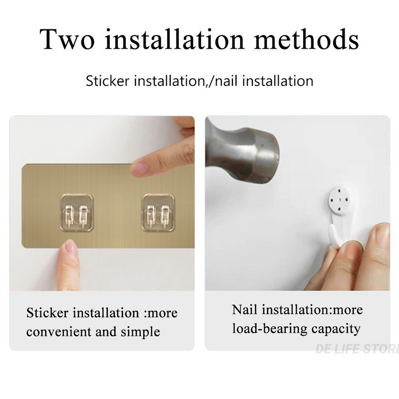 Raft de baie auriu de lux fără găurire Coș de depozitare pentru duș din metal cu cârlig Suport pentru șampon pentru periuță de dinți Accesorii pentru baie