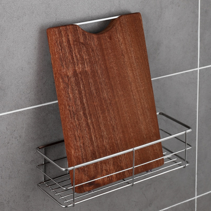 1/2 vnt nerūdijančio plieno vonios kambario lentyna, virtuvė, tualetas, pakabinamas ant sienos