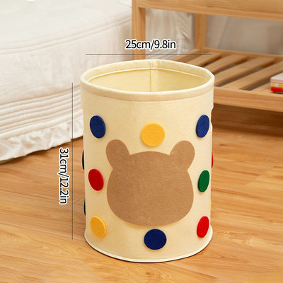 Didelis laikymo krepšys, veltinio audinio krepšys, organizatorius, žaislas, įvairūs daiktai. Organizatorius sulankstomas skalbinių krepšelis.