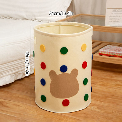 Didelis laikymo krepšys, veltinio audinio krepšys, organizatorius, žaislas, įvairūs daiktai. Organizatorius sulankstomas skalbinių krepšelis.