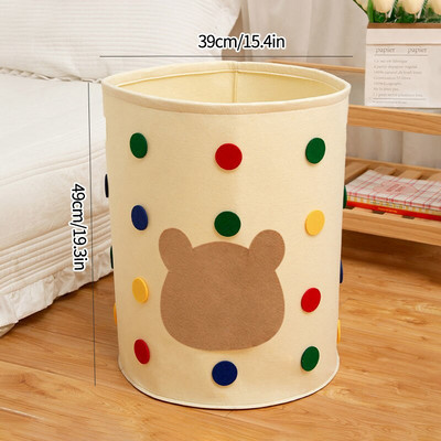 Didelis laikymo krepšys, veltinio audinio krepšys, organizatorius, žaislas, įvairūs daiktai. Organizatorius sulankstomas skalbinių krepšelis.