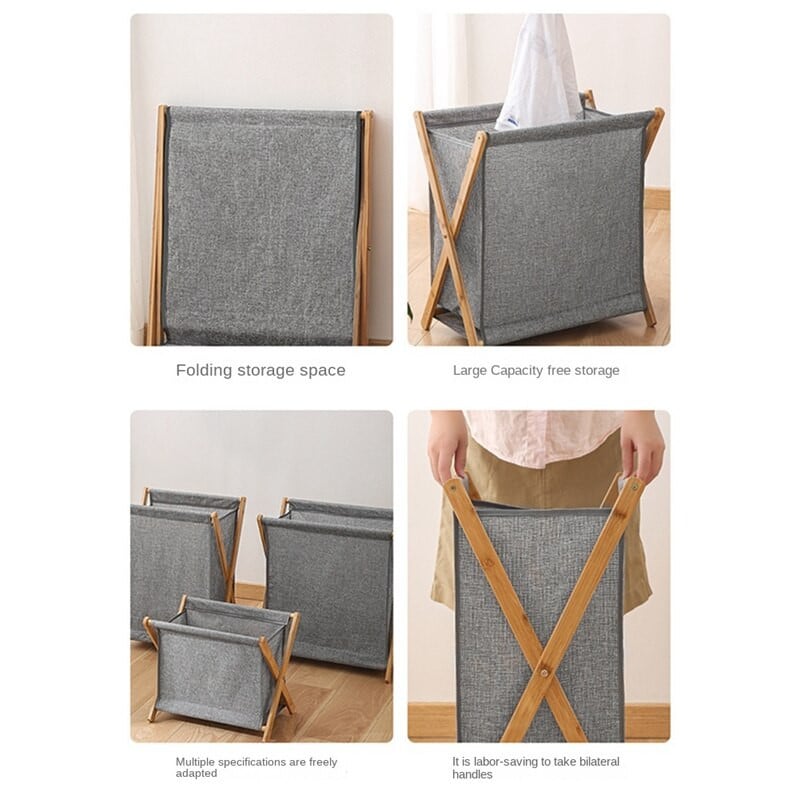 1 gabalas nešvarių drabužių laikymo krepšelis Sulankstomas drabužių laikymo krepšelis Buitinis nešvarių drabužių krepšelis
