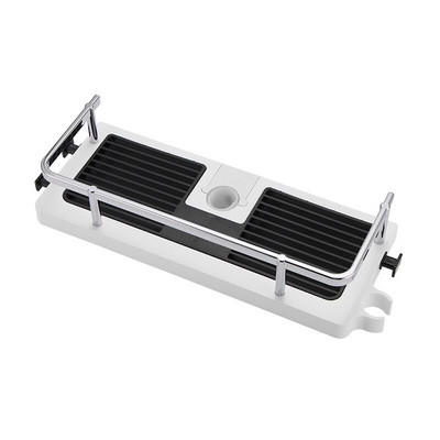 Novi držač za pohranu tuša, organizator, polica za kupaonicu, postolje za pladanj za šampon, bez bušenja, plutajuća polica za zidne predmete za kućanstvo