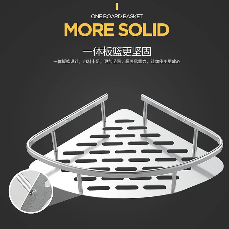 Kabantys vonios lentynos Vonios kambario lentynų tvarkytuvas 2 sluoksnių kampinė lentyna be smūgio šampūno laikiklis laikymo stovas tualeto krepšelio laikiklis