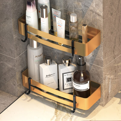 Vannitoa riiul Duširiiulid Nurkriiul Alumiiniumist seinakinnitus dušihoidik riiulihoidik Vannitoa korraldaja Kodumasin