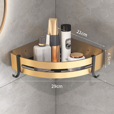 Vannitoa riiul Duširiiulid Nurkriiul Alumiiniumist seinakinnitus dušihoidik riiulihoidik Vannitoa korraldaja Kodumasin