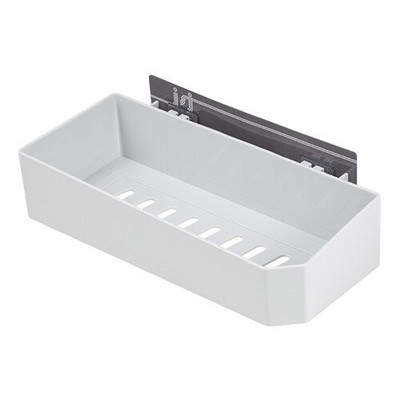 Vannitoa riiulid Seinale kinnitatav šampoon hoiuriiul WC dušš korraldaja korv Köök hoiurest Vannitoa tarvikud