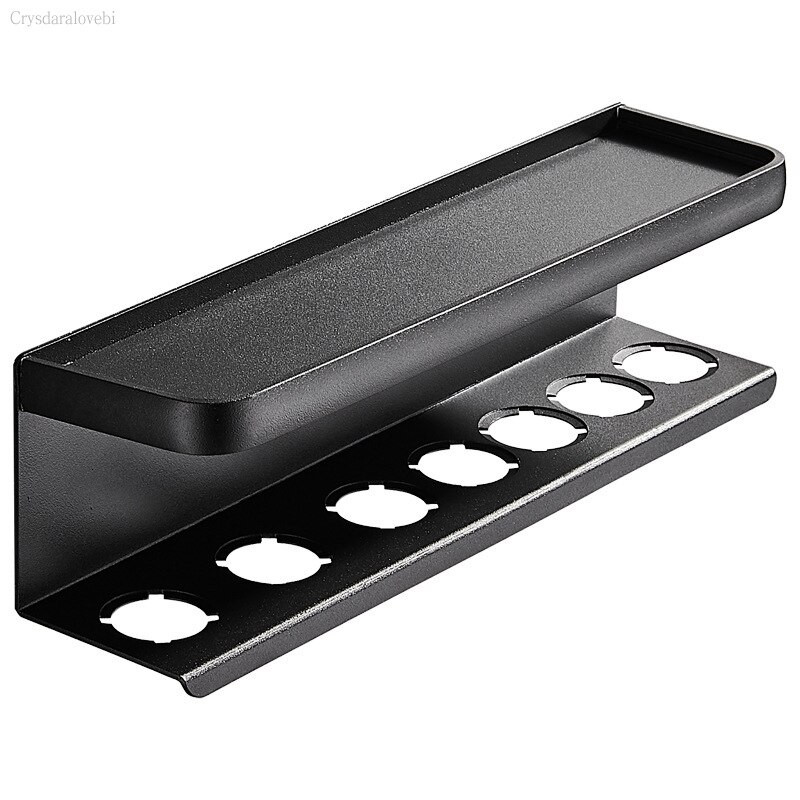 Suport pentru uscător de păr Suport de perete potrivit pentru uscător Dyson Airwrap și suport pentru ondulator de păr Suport de depozitare Organizator de baie